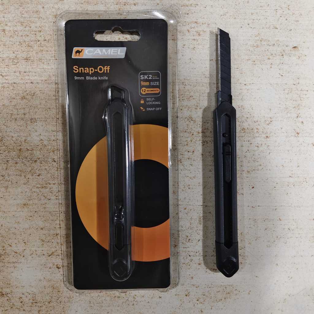 

[CAMEL] PISAU CUTTER 9 MM ATAU 18 MM | SNAP OFF BLADE KNIFE