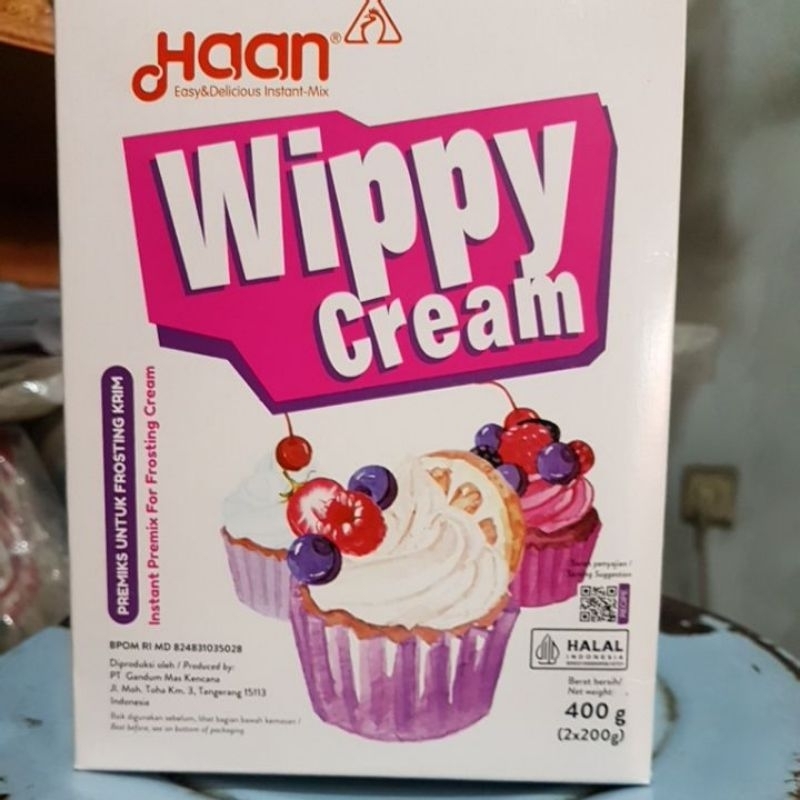 

Whip Cream HAAN/ whip cream bubuk (200gr)