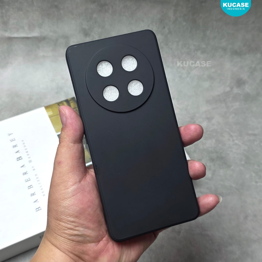 Honor X6C Honor X7D Honor X9C Softcase Macaron Square Black Case Honor X6C Honor X7D Honor X9C MSB