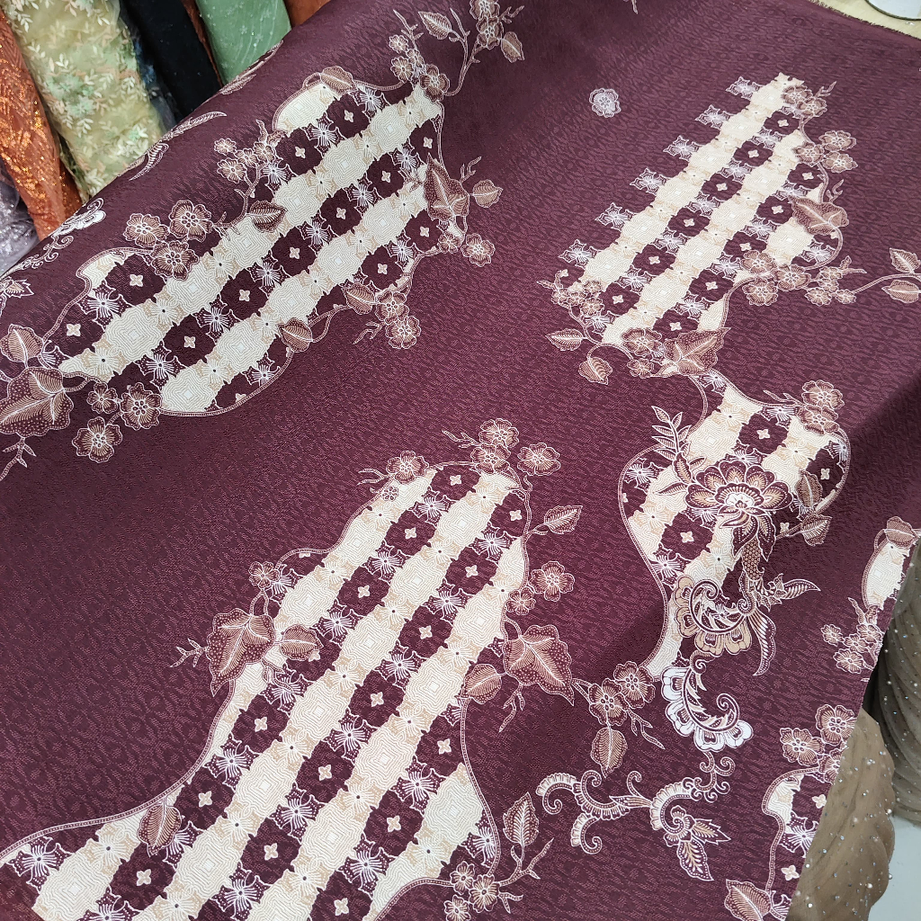 KAIN BATIK DOBBY BATIK KATUN DOBBY KATUN SUTRA DOBBY GRADE PREMIUM KUALITAS HALUS LEMBUT