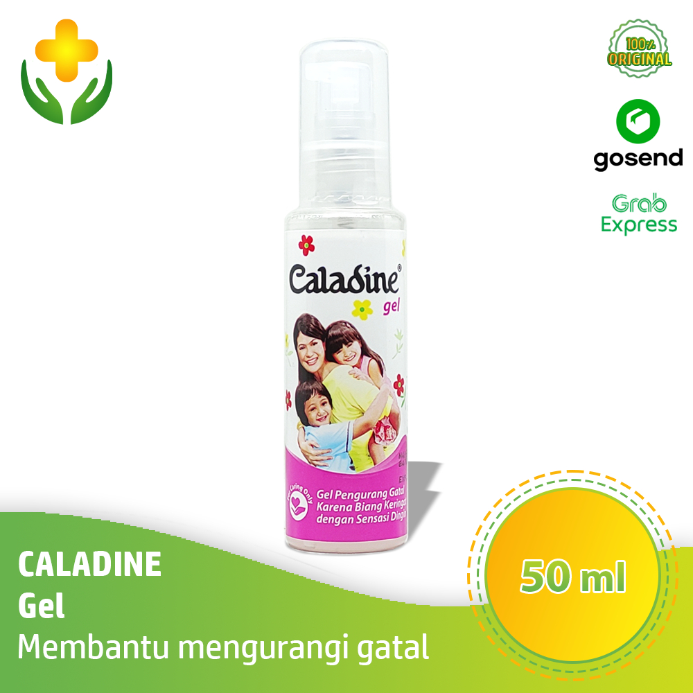 Caladine Gel 50 ml - Gel Pengurang Gatal Biang Keringat