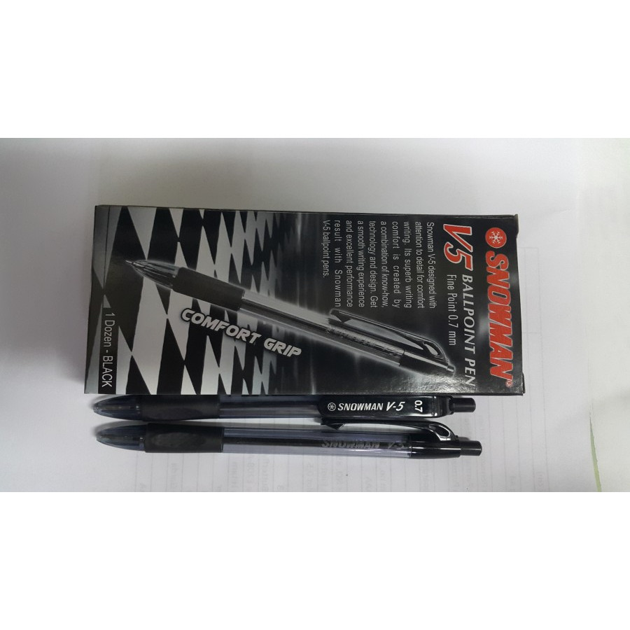 

Pulpen Snowman V5 fine point 0.7 mm Ballpoint pen