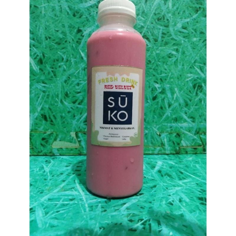 

FRESH DRINK JELLY VARIAN RASA RED VELVET