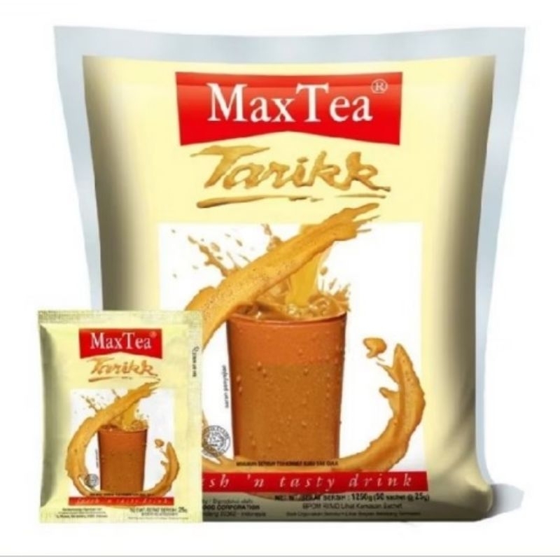 

MAX TEA TEH TARIK boleh di coba 1 renceng isi 10 saset mantap