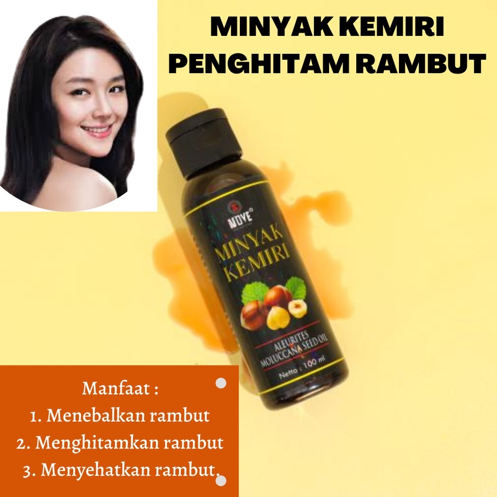 Minyak Penumbuh Rambut Pelebat Rambut Penghilang Rambut Rontok Minyak Kemiri Penghilang Ketombe