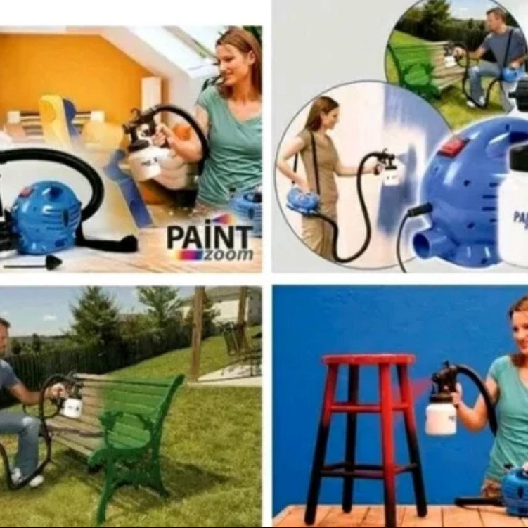 PAINT GUN PAINT ZOOM CAT SEMPROT SPRAY ELEKTRIK