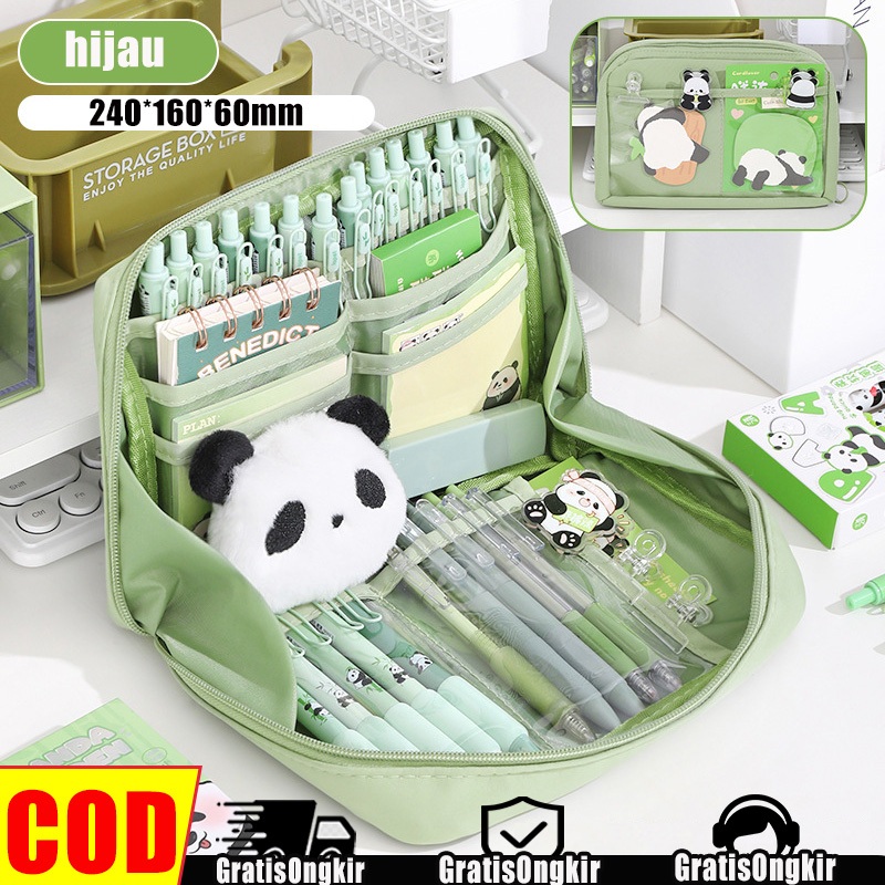 

Tas alat tulis berkapasitas besar/kotak pensil anak-anak yang indah/tas alat tulis siswa/tas penyimpanan serbaguna dengan ritsleting/alat tulis siswa/alat tulis anak-anak