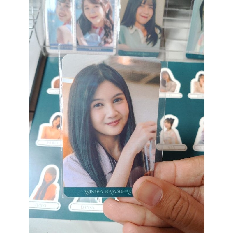 

photocard Anindya JKT48 kalender official