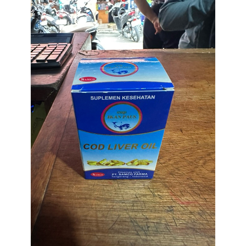 Cod Liver Oil 100 Kapsul