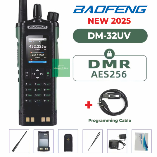 2025 Baofeng DM-32UV HT DMR