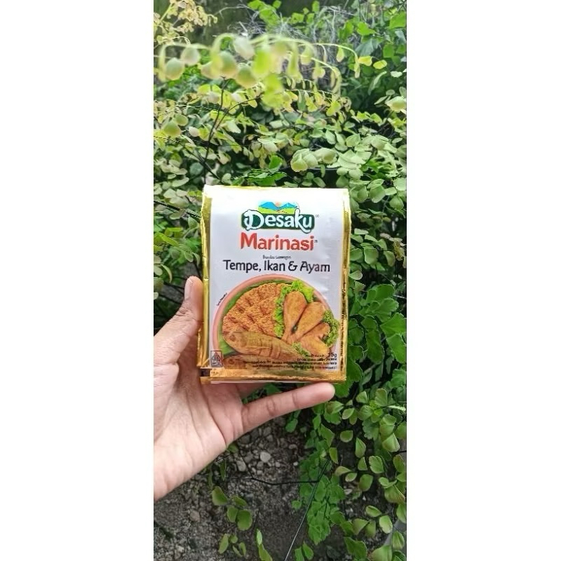 

Desaku Bumbu Marinasi Tempe,Ikan&Ayam kemasan 13g