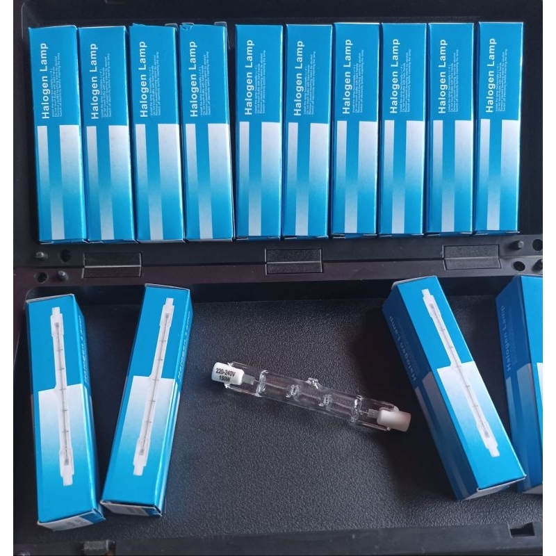 LAMPU HALOGEN Lampu Halogen Stik 150 watt original pemanas friedchicken Cahaya Kuning Halogen Stick 