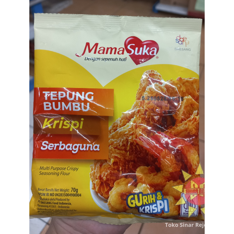 

Mama Suka Tepung Bumbu Krispi Serbaguna 210 gram
