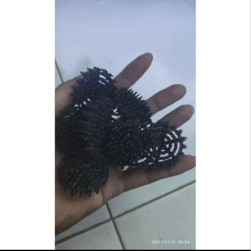 bioball rambut media filter aquarium / bioball rambut
