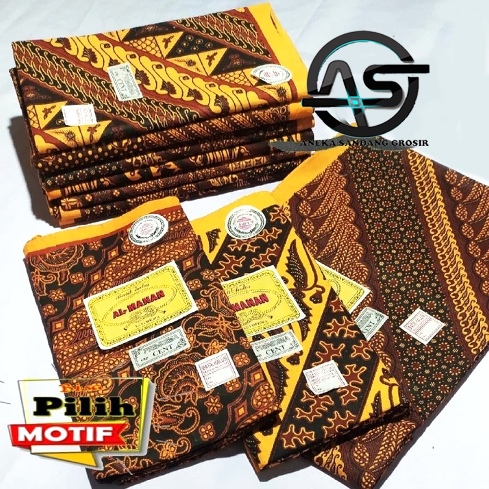 KAIN BATIK ALMANAN / KAIN BATIK SOGAN / KAIN SAMPING / KAIN BATIK