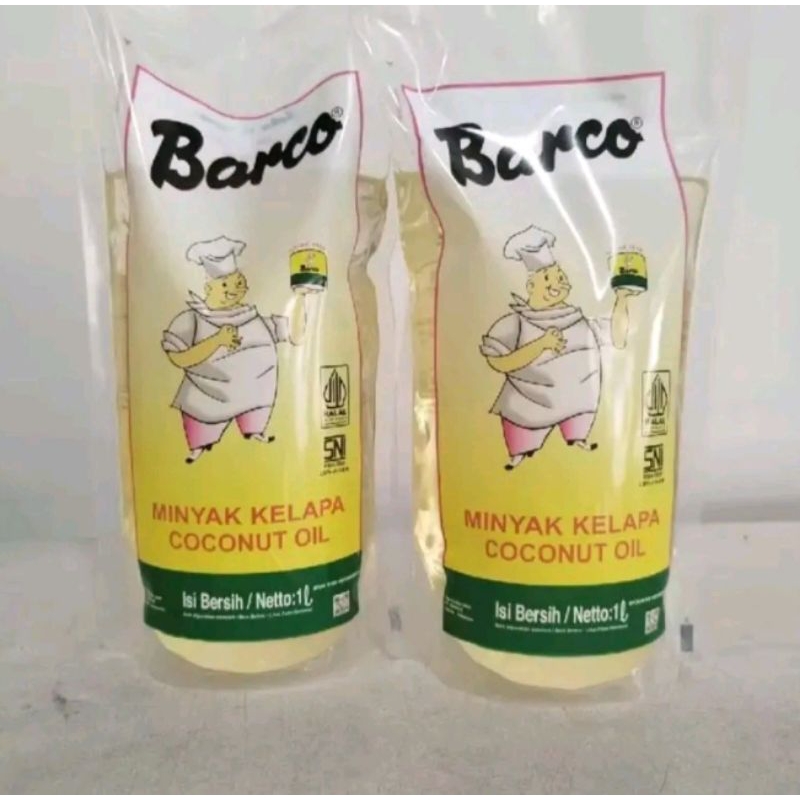 

Barco Minyak Kelapa 1 ltr Pouch