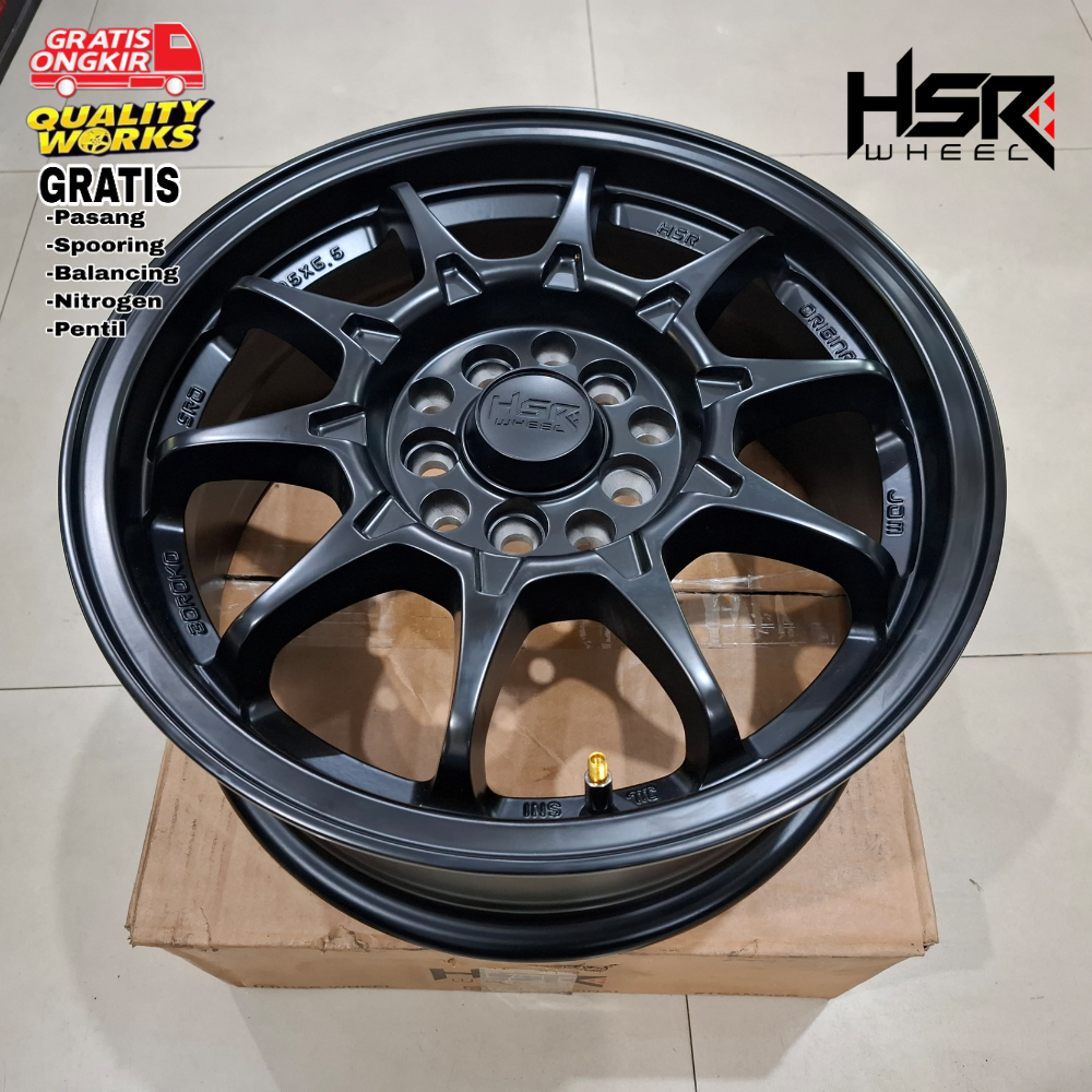 Velg Racing Mobil Grandmax, Luxio, Ring 15 Velg HSR Wheel SRD Boroko