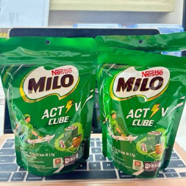 Milo Cube isi 25 / Milo Cube Permen Coklat Milo 25 pcs