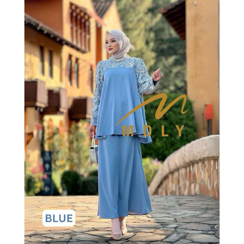 MDLY Baju Oneste atasan dan bawahan Merie Set By MDLY