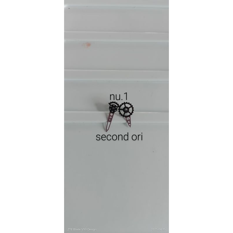 jarum arloji Casio second ori no 1