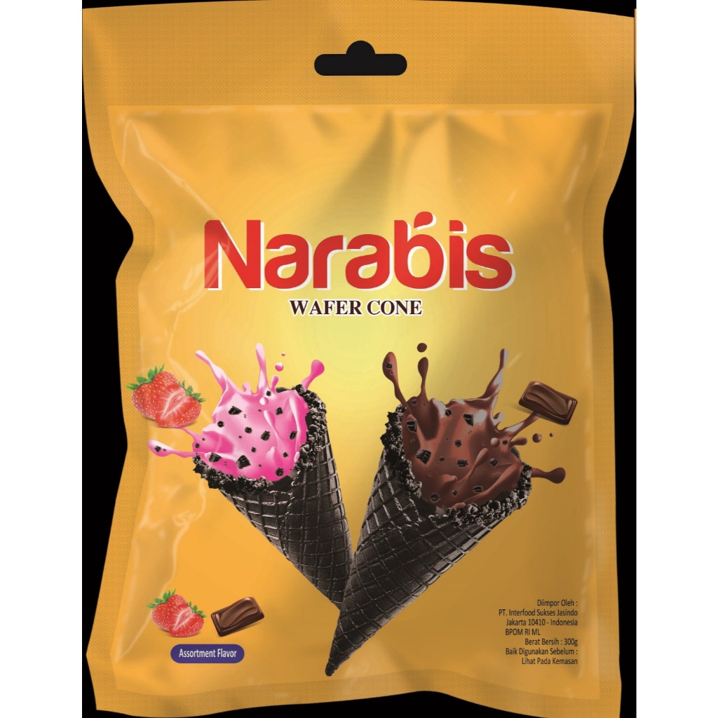 

NARAYA NARABIS WAFER CONE Assortment 220g
