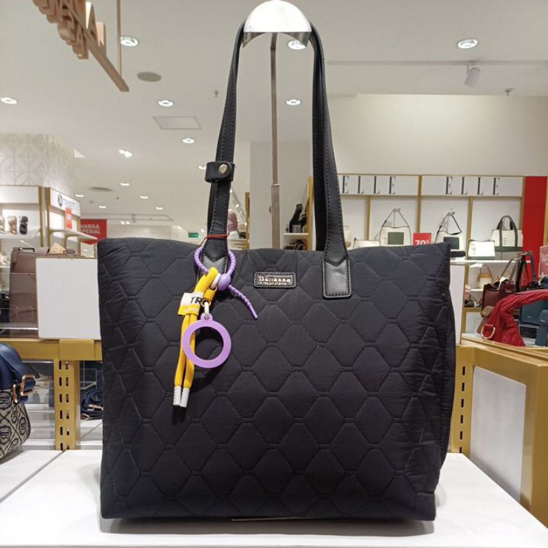 BELLEZZA 63370 Produk Original Depstore Mall Tas Tote Bag Wanita Parasut Bahu Ringan