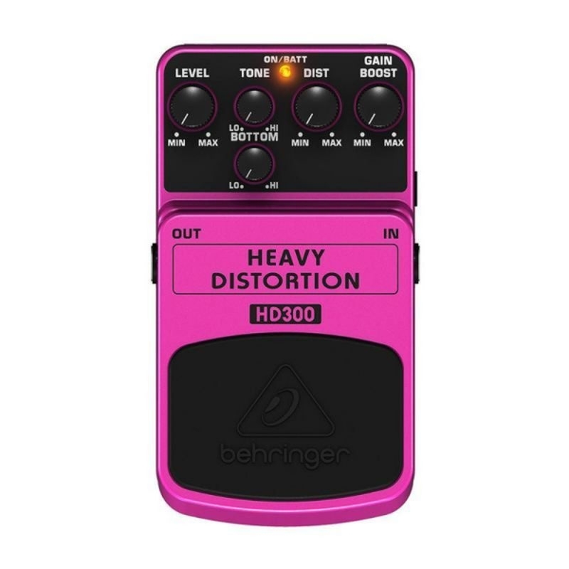 EFEK GITAR BEHRINGER HD300 BEHRINGER HD 300 BEHRINGER HEAVY DISTORTION