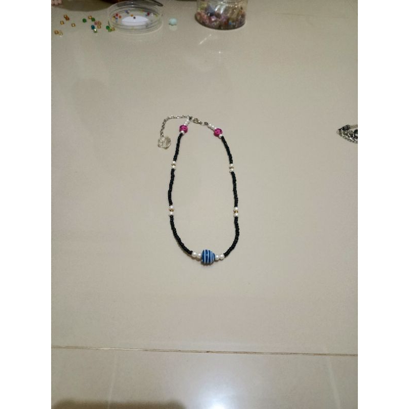 kalung manik/kalung kaca jombang/ kalung cantik/kalungbunik/kalung lucu/ kalung dewasa/kalung anak