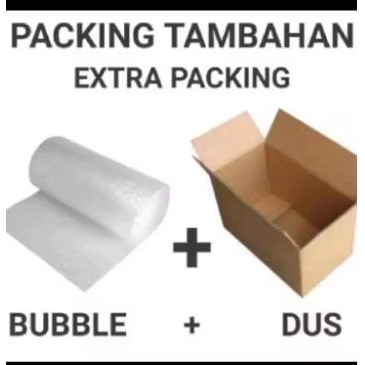 

paking tambahan buble dus kecil