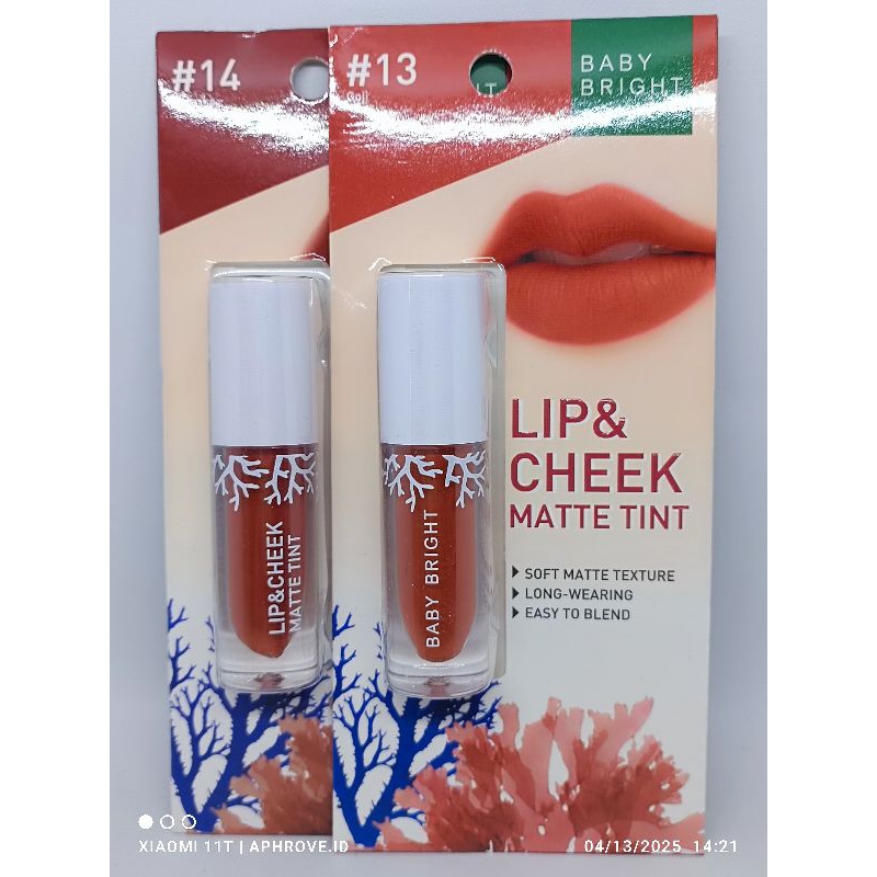 LIPSTIK BABY BRIGHT MATTE TINT