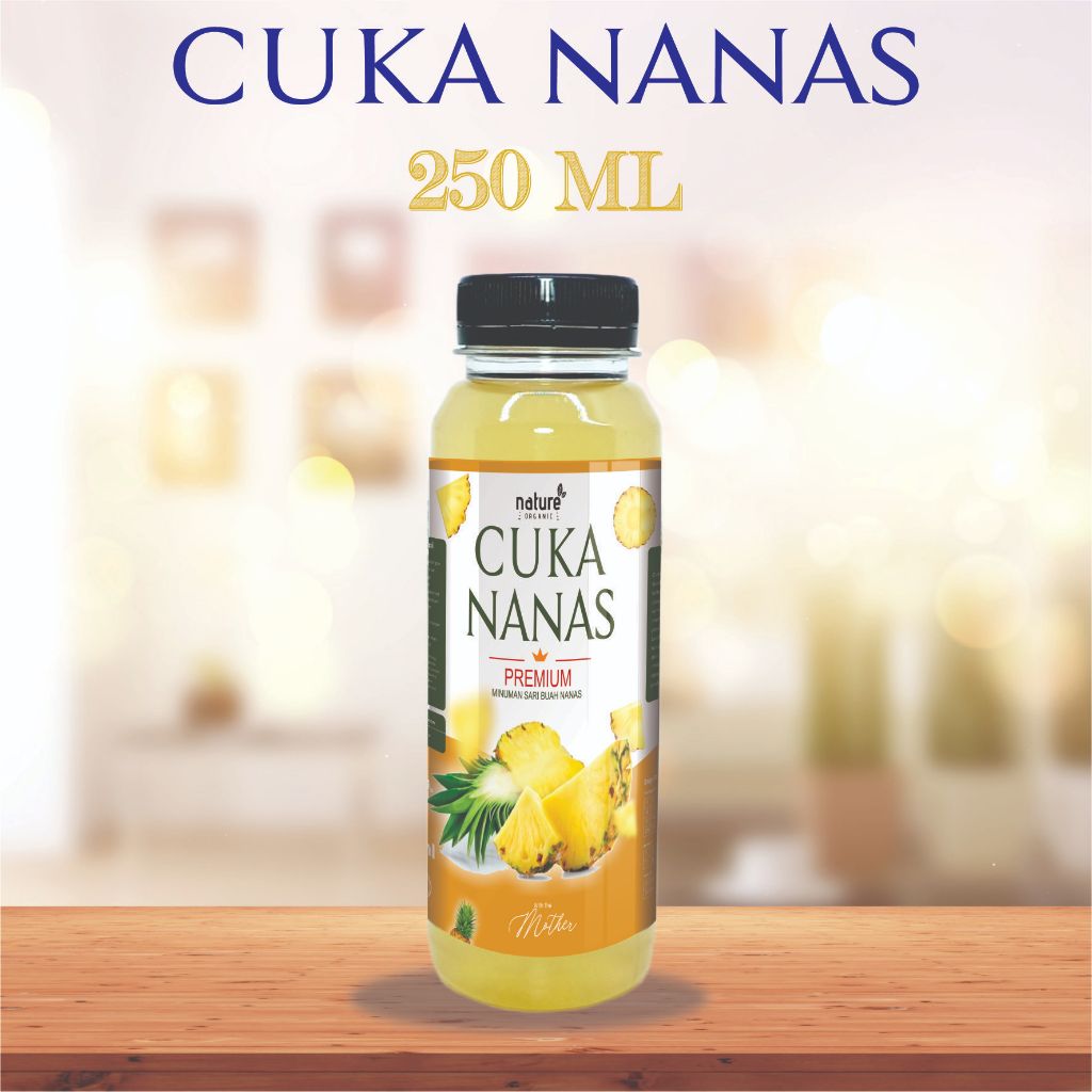 

NATURE ORGANIC NANAS CUKA NANAS 250 ML ASLI MURNI ORIGINAL UNTUK DIET DETOX MENGATASI PENCERNAAN MENAMBAH DAYA TAHAN TUBUH PRODUK HERBAL ALAMI 100% ASLI DAN ORIGINAL BISA UNTUK BAYI ANAK DEWASA REMAJA IBU HAMIL MANULA