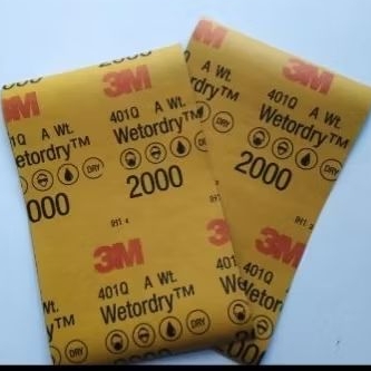 Amplas Lembar 3M/Wetordry 02044 grade 2000
