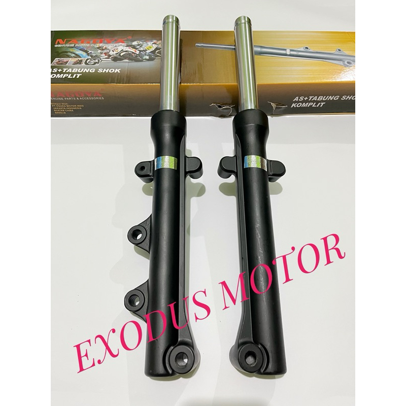SHOCK DEPAN SET MX KING TABUNG HITAM