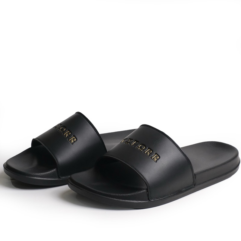 Livefor Sandal Slide Pria Kody Gold Sandal Slipon