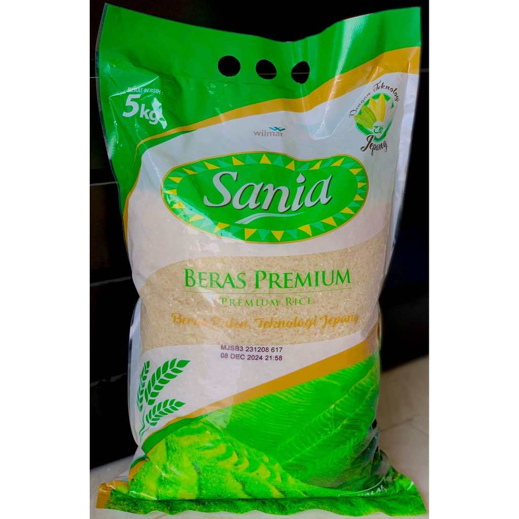 

BERAS SANIA KEMASAN 5KG PREMIUM