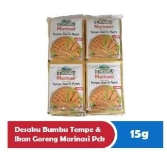 

DESAKU BUMBU TEMPE & IKAN GORENG MARINASI 12 X 15g PACK
