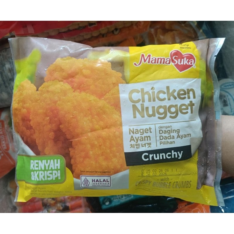 

MAMA SUKA Nugget ayam crispy crunchy 400gr