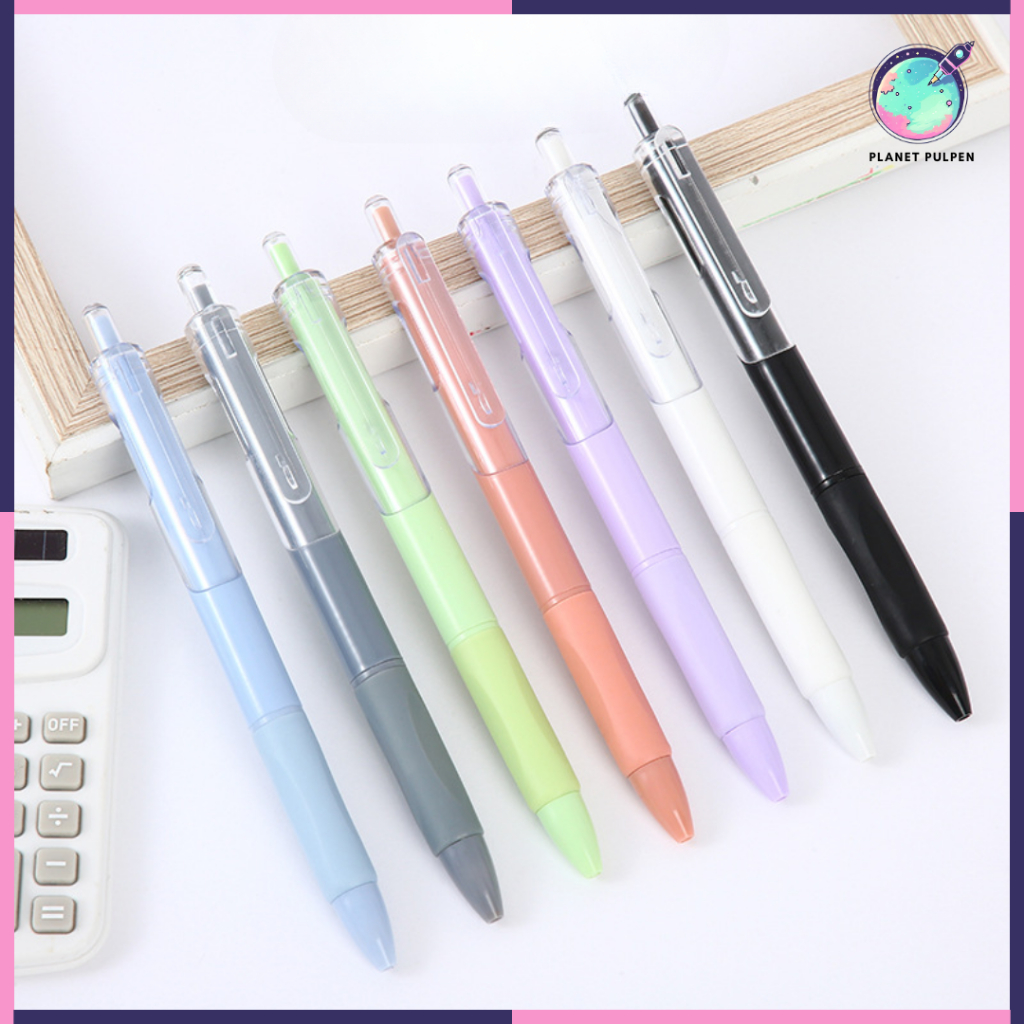 

Pulpen Lucu Aesthetic Gel Pen 0.5mm Edisi Warna Pastel 1 Pcs