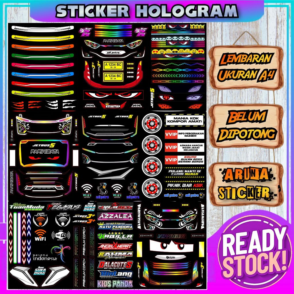 

Acc Miniatur Bus / Stiker Aksesoris Miniatur Bus Belum di Cutting Lembaran A4