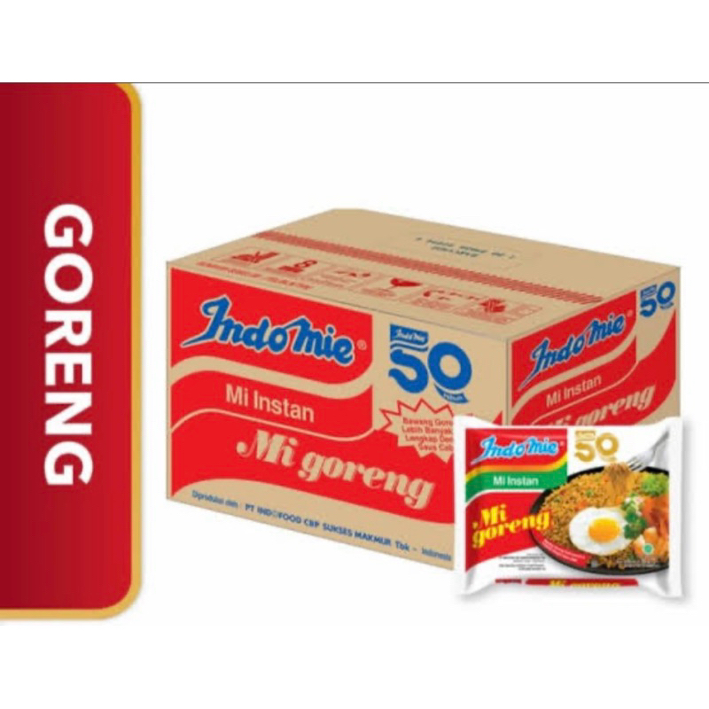 

INDOMIE GORENG 1dus isi 40pcs