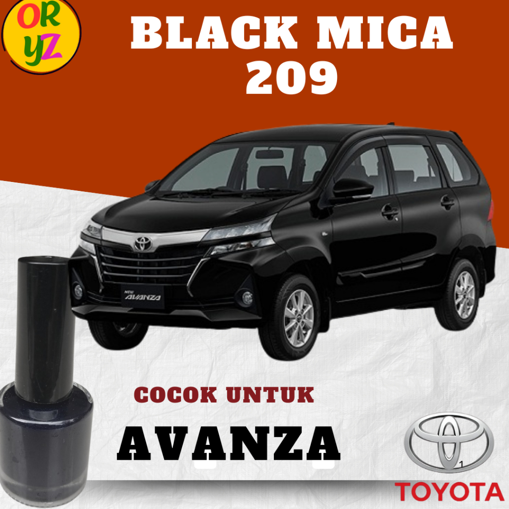 Cat Oles Toyota Black Mica 209 Penghilang Baret Mobil Lecet Gores Hitam Metalik Avanza Veloz Yaris