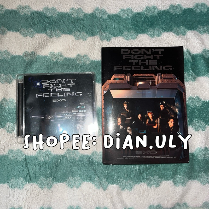 Album EXO DFTF Don't Fight the Feeling Photobook dan Jewel Case