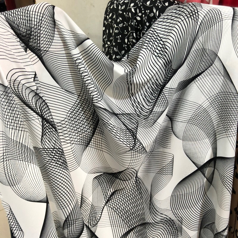 kain zara crepe motif - kain zara crepe motif abstrak - kain zara crepe luxury - kain zara crepe pre