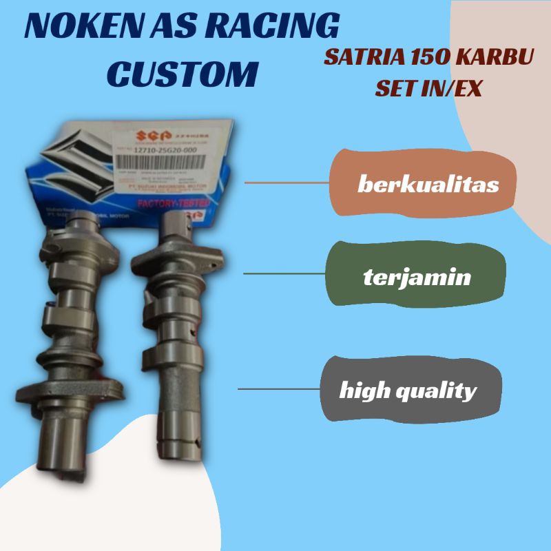 NOKEN AS SATRIA FU 150 KARBU NOKEN AS CUSTOM RACING