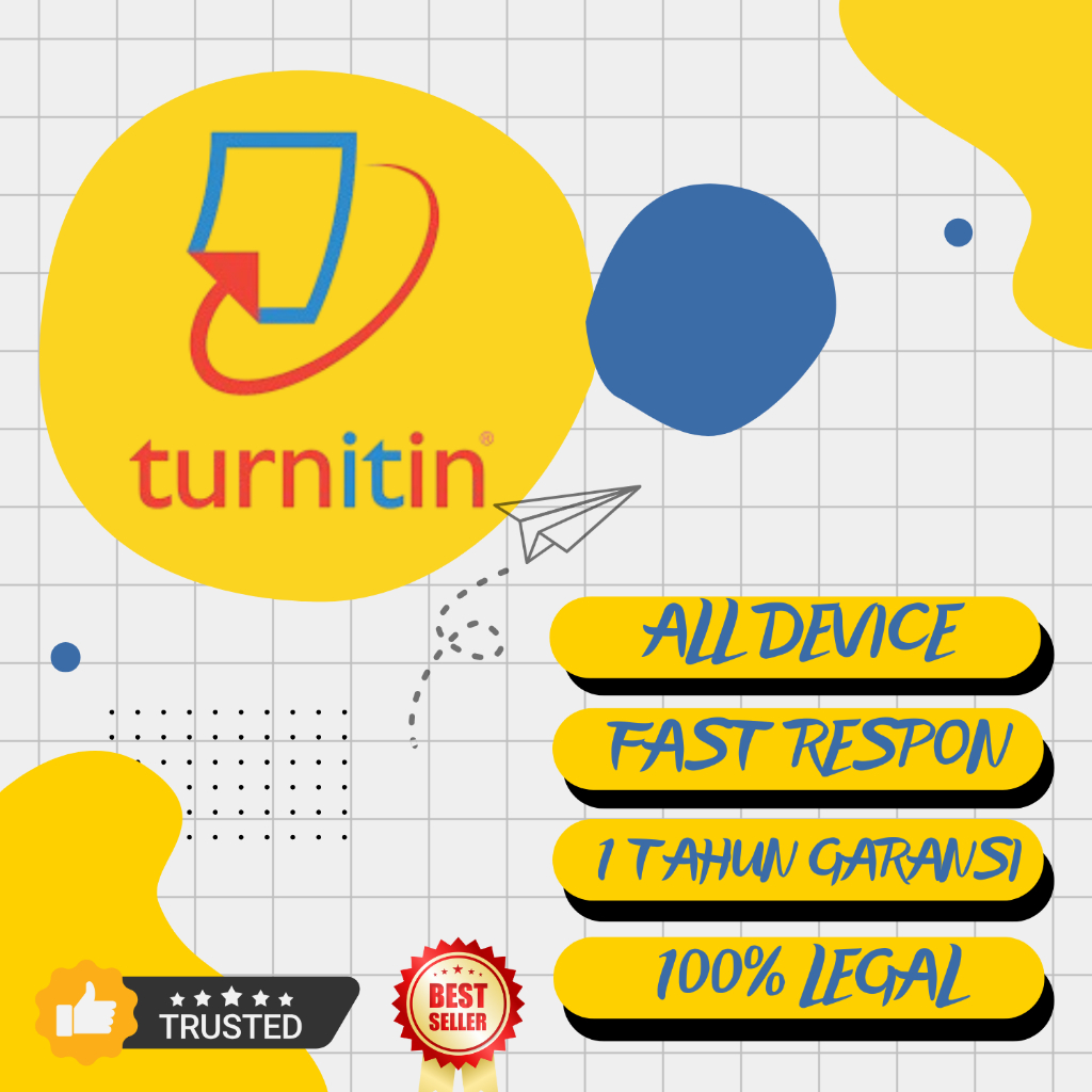 Turnitin Instruktur cek ai 1 Tahun Full GAransi