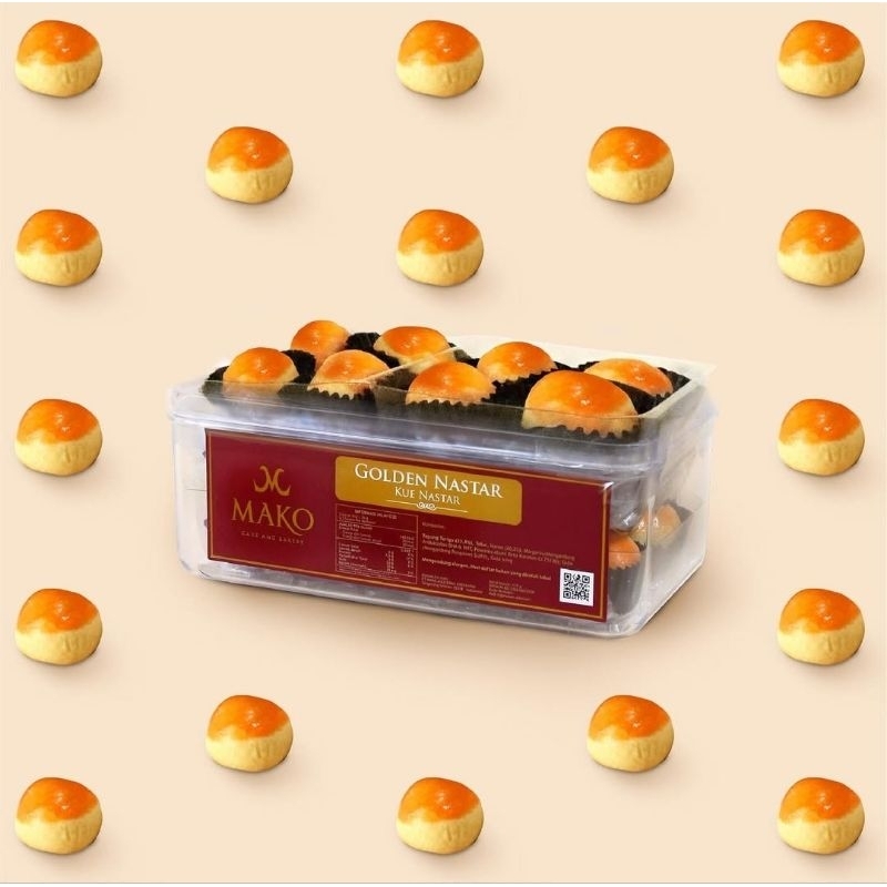 MAKO Kue Golden Nastar Toples Kotak by Breadtalk