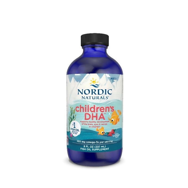 Nordic Naturals Children's DHA Liquid, 530 Mg, Fish Oil,  8 Oz (237 ML)