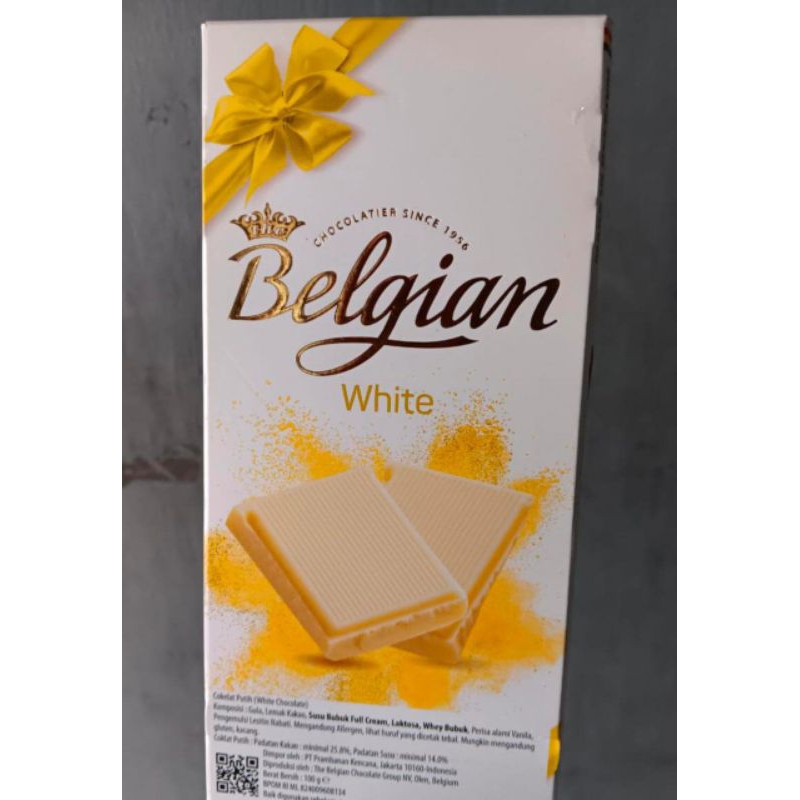 

coklat belgian white 100gr
