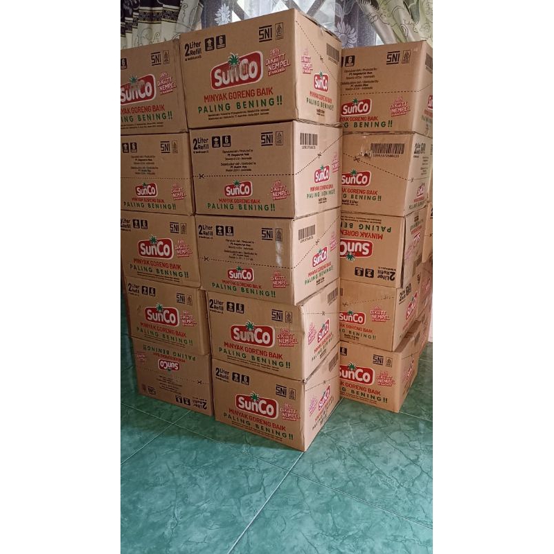 

(OMAH SEMBAKO) SUNCO 2 LITER 1 KARTON LANGSUNG KIRIM