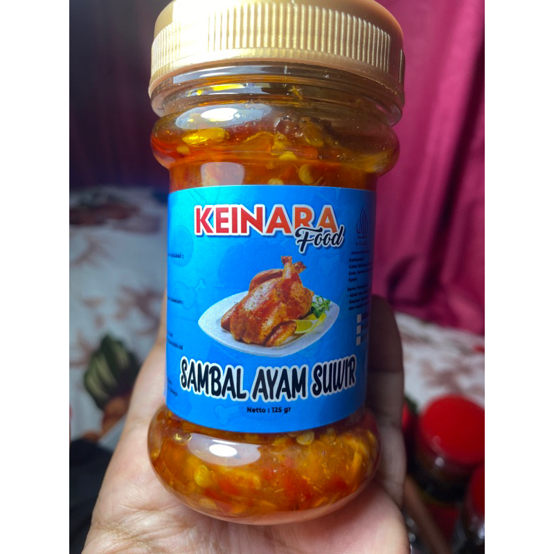 

SAMBAL AYAM SUWIR 125 gram - keinara food